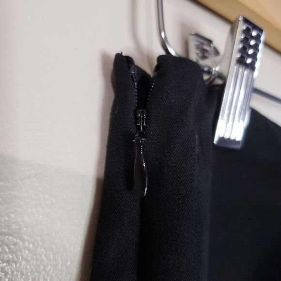 Saks Fifth Avenue Black Size 4 Cropped Cotton Pants - Picture 6 of 10